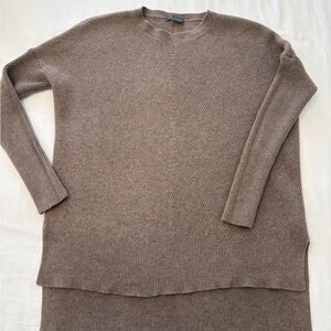 Vince Women’s Wool Cashmere Blend Sweater Brown/Taupe size S